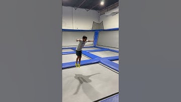 Backflip into front flip👍😎 #flips #cool #backflip #kid