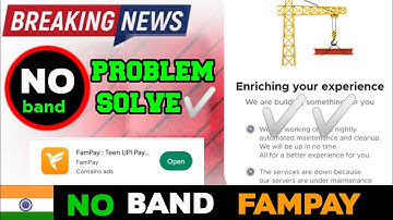 FAMPAY  BLOCK ! FAMPAY PROBLEM ✅✅🤑