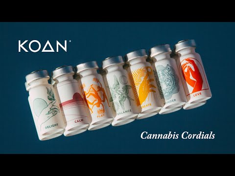 Koan Cannabis Cordials Product Intro 2022