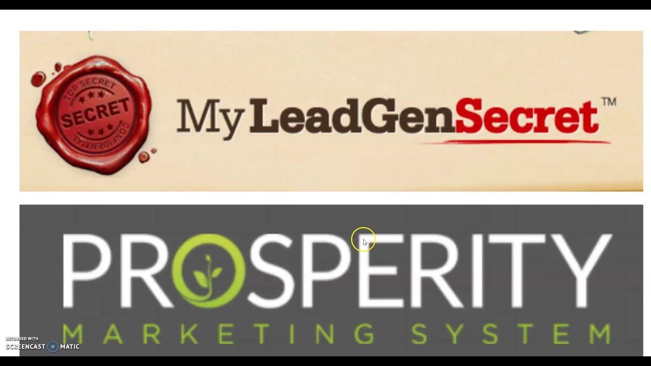 How To Get Prosperity Marketing System Signups With MyLeadGenSecret 👍😀
