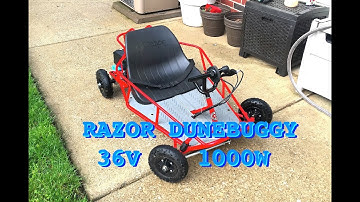 Razor Dune Buggy 36v 1000w Ride POV