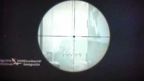 COD-MW3-TDM-*-xTriangulate lands CRAZY across map longshot headshot bakaara  -MSR (MUST SEE)