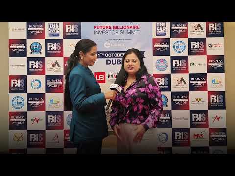 Dr Komil Bhalla FBIS 2025 Red Carpet Future Billionaire Investment Summit Dubai