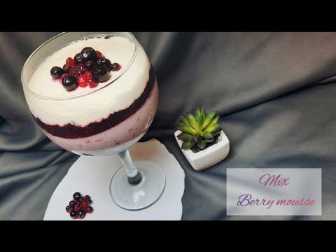 Video: How To Make Berry Mousse