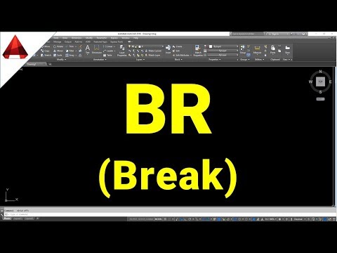 LỆNH BR (Break) trong autocad ✅ Lệnh bẻ gãy đối tượng (breaking objects in cad)