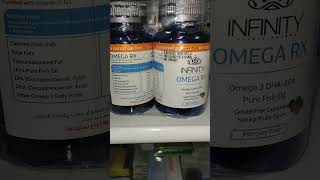 اوميجا 3 للاطفال ار اكسOmega RX  يقوي الجهاز المناعي 3 وفيتامين  د #omega #fish_oil #immunity