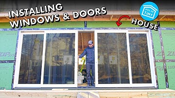 HOW TO INSTALL A WINDOW & EXTERIOR DOOR // Not So Tiny House Build Part 7
