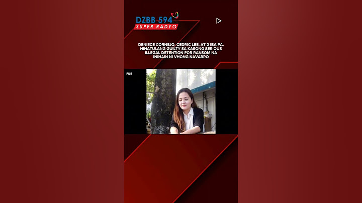 Deniece Cornejo, Cedric Lee, at 2 iba pa, hinatulang guilty sa kasong inihain ni Vhong Navarro #dzbb