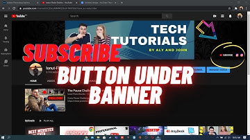 How to Add a YouTube Subscribe Button in Your Channel Art/Banner