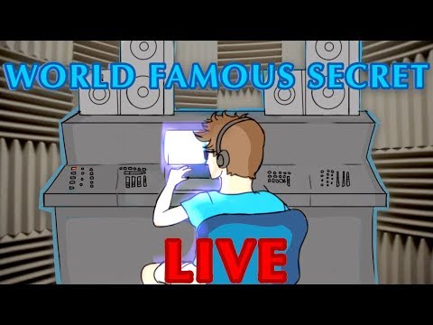 WORLD FAMOUS SECRET LIVE STREAM (MAKING MUSIC)