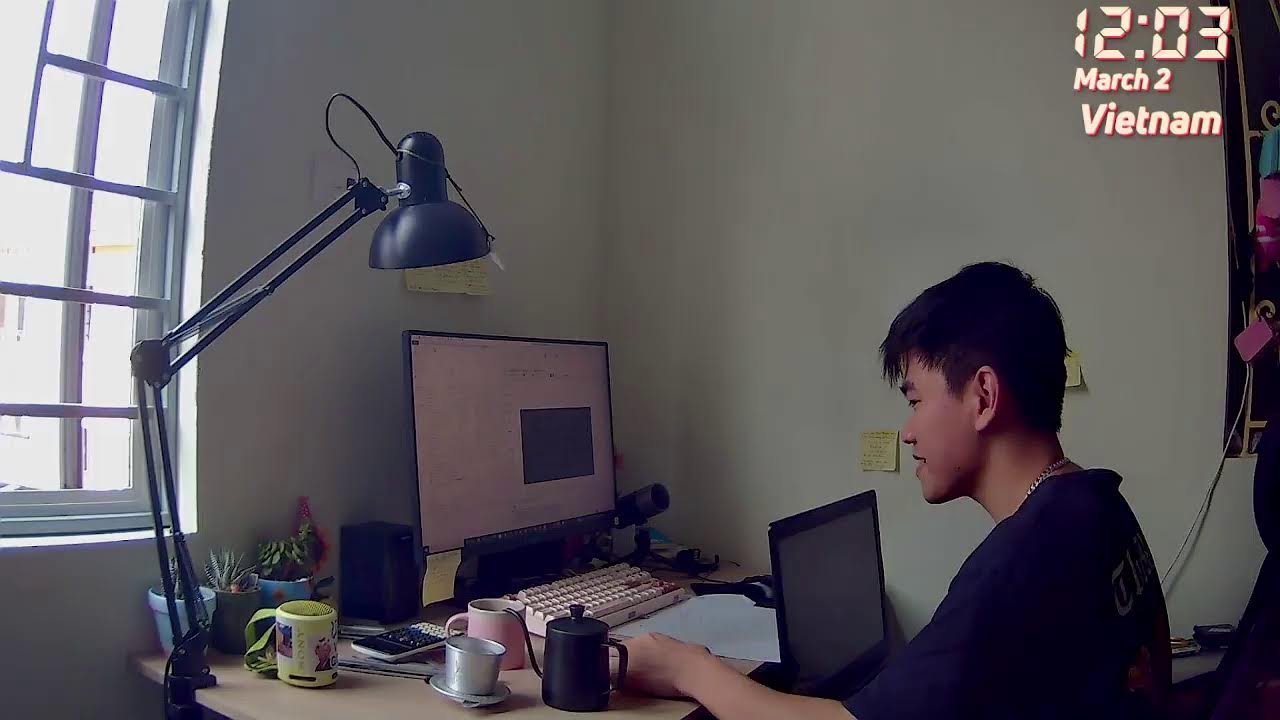 🌻 Study with me #579 (học bài thôi:3)🌻