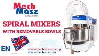 R-MIX/Mixers with removable bowls and tools - MECH-MASZ Szczeciński