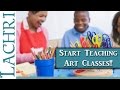 Should you start teaching your own art classes? Artist tips w/ Lachri