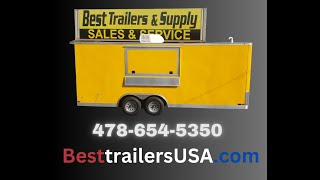 8x20 concession vending enclosed trailer shell diy your equipment or we can build turn key 2 units by Joey fuller best trailers 206 views 3 months ago 5 minutes, 44 seconds