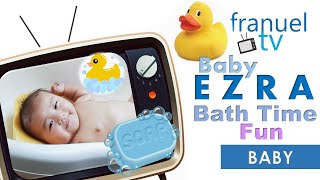 Baby EZRA - Enjoying Bath Time Fun! - Living in Poland | Pinoy OFW