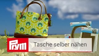 Taschen Selber Nahen Mit Prym Taschenboden Und Taschengriffe Aus Leder Youtube