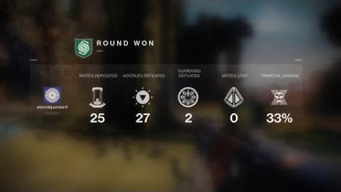 Destiny 2 Gambit - Primeval Defeated with two Titan Supers