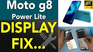 Moto G8 Power Lite Screen Display Replacement | LCD REMOVAL |