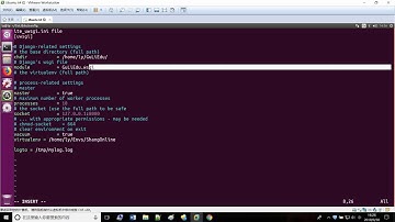 【Django实战之谷粒教育】105、尚硅谷 部署上线 使用配置文件启动uwsgi并拉起项目成功上线