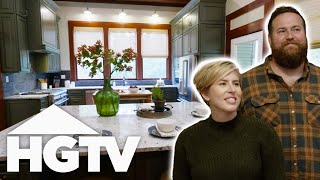 'One Of A Kind' Ben & Erin's Kitchen Transformation Blows Client's Mind | Home Town