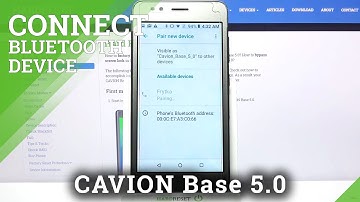 CAVION Base 5.0 – Share Data via Bluetooth / Connection between Devices
