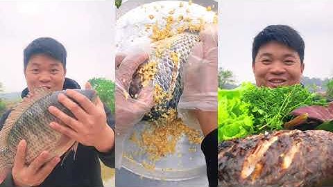 Cá Rô Phi Nướng Than Hoa - Thơm Nức Mũi.