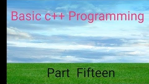 Basic C++ Programming for Elements of Increment/Decrement operator Amharic vidio