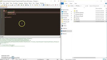 Variable Scope in Python