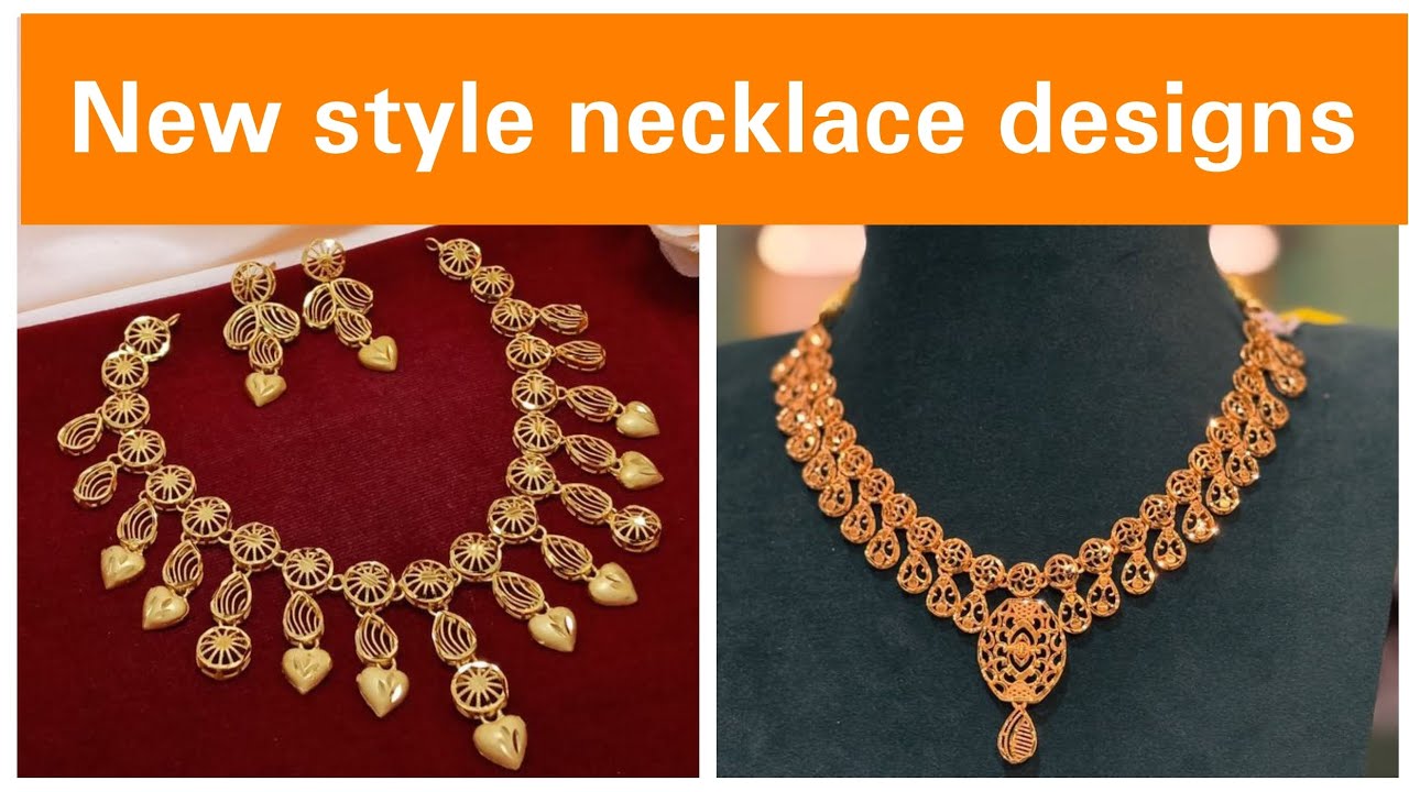 New style bridal necklace collection| new necklace designs @TheJewelsPalace 