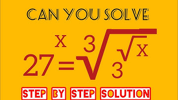 How to solve exponential equations with fraction |  exponential equation