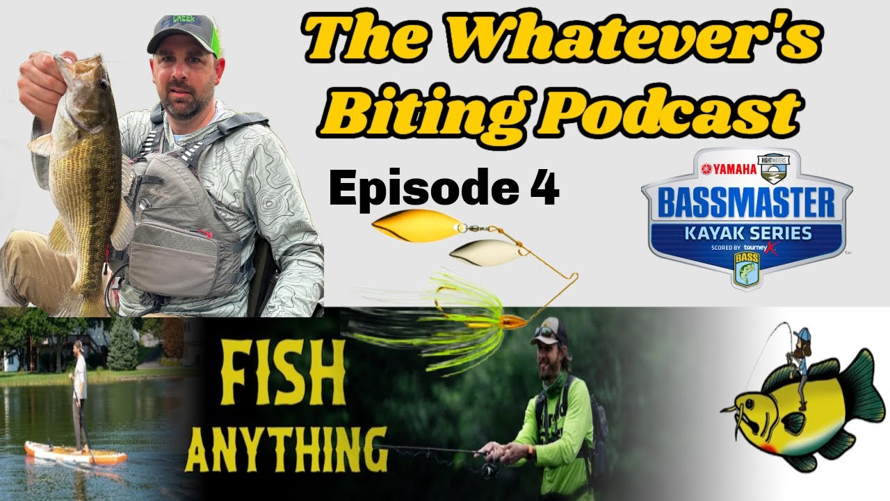 Spinnerbaits and Micro Dropshot!! Episode 4 The Whatever's Biting Podcast 