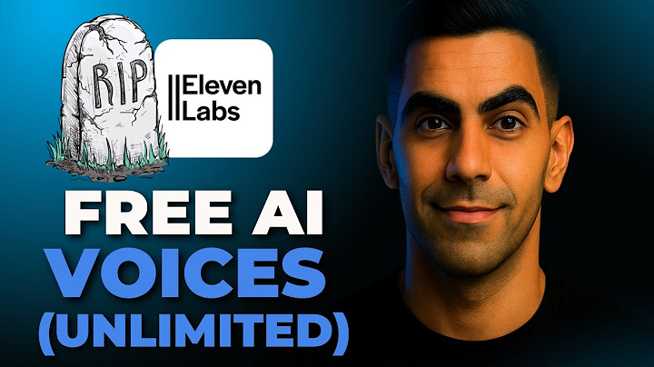 FREE Unlimited AI Voices | Better than ElevenLabs (100% Legal Guide) thumbnail