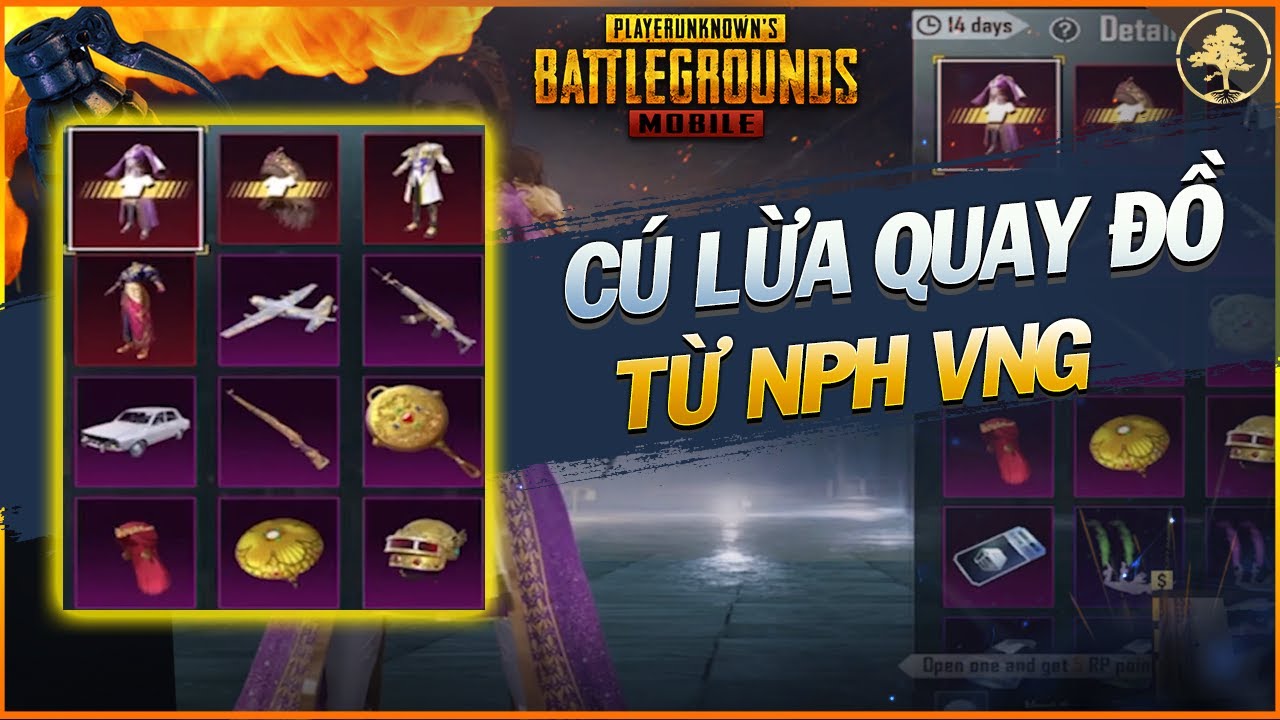 Cú Lừa Quay Đồ Từ Phía VNG [PUBG Mobile] ✔️