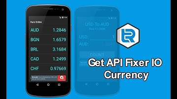 Android Studio - Get API fixer io Currency