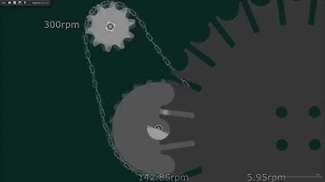 Algodoo - Geneva Mechanism 3