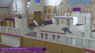 Saturday of the Fifth Week of Lent