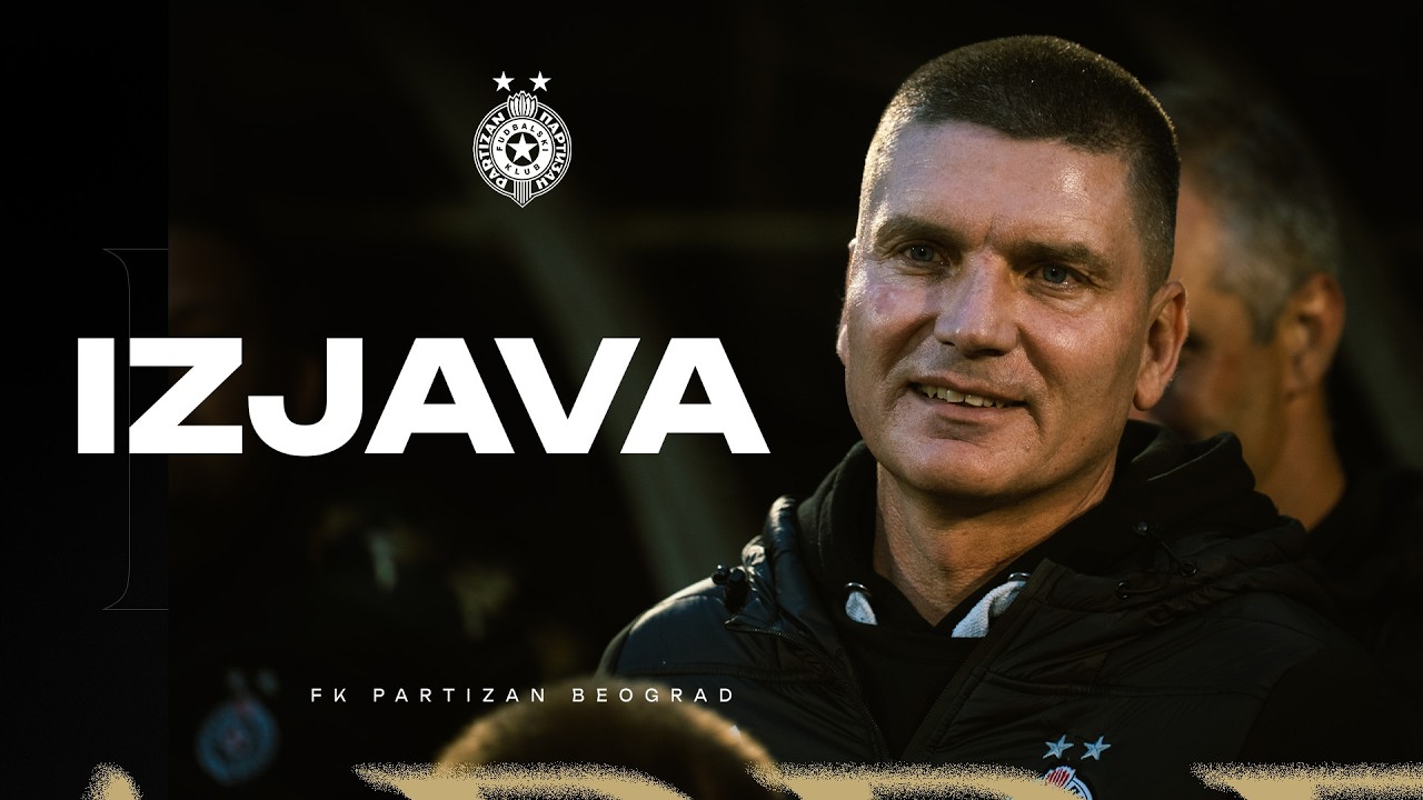 IZJAVA | Srđan Blagojević nakon meča FK Partizan - OFK Beograd (1:1)