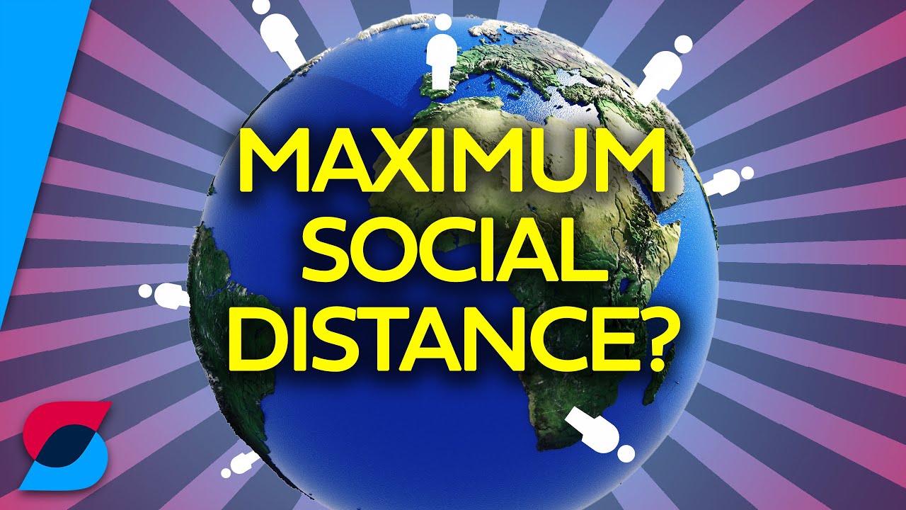 What is the maximum possible social distance?
