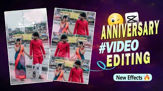👩‍❤️‍👨How to Make Marriage Anniversary Video Editing Capcut🤩 Anniversary Special | vs editor boy screenshot 5