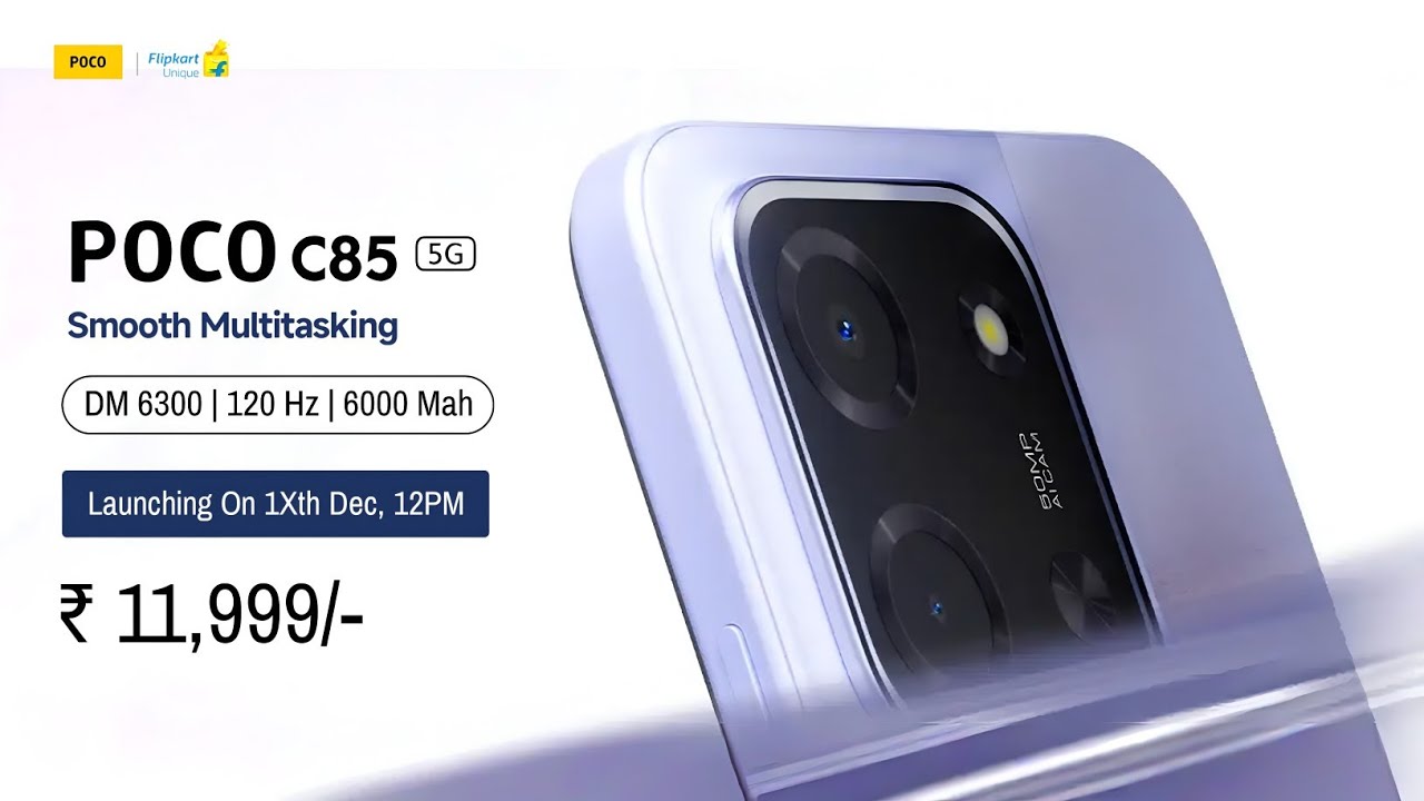 POCO C85 5G Launch Date In India | POCO C85 5G Price In India ...
