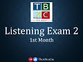 Listening Exam 2 Listening Exam 2
