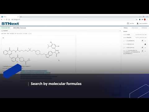 Searching Chemical Names on STNext