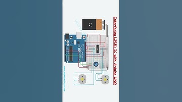 DC Motor Control with L293D Motor Driver IC and Arduino