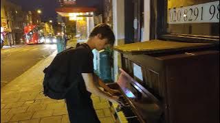 Memories of Green Vangelis on an old free to take piano