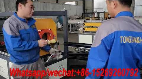 hdpe pipe making production line water supply hdpe ppr pipe making machine manufacturer