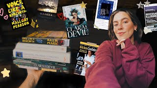 A mini BOOK HAUL + current reads // nonfiction, memoir, graphic novels
