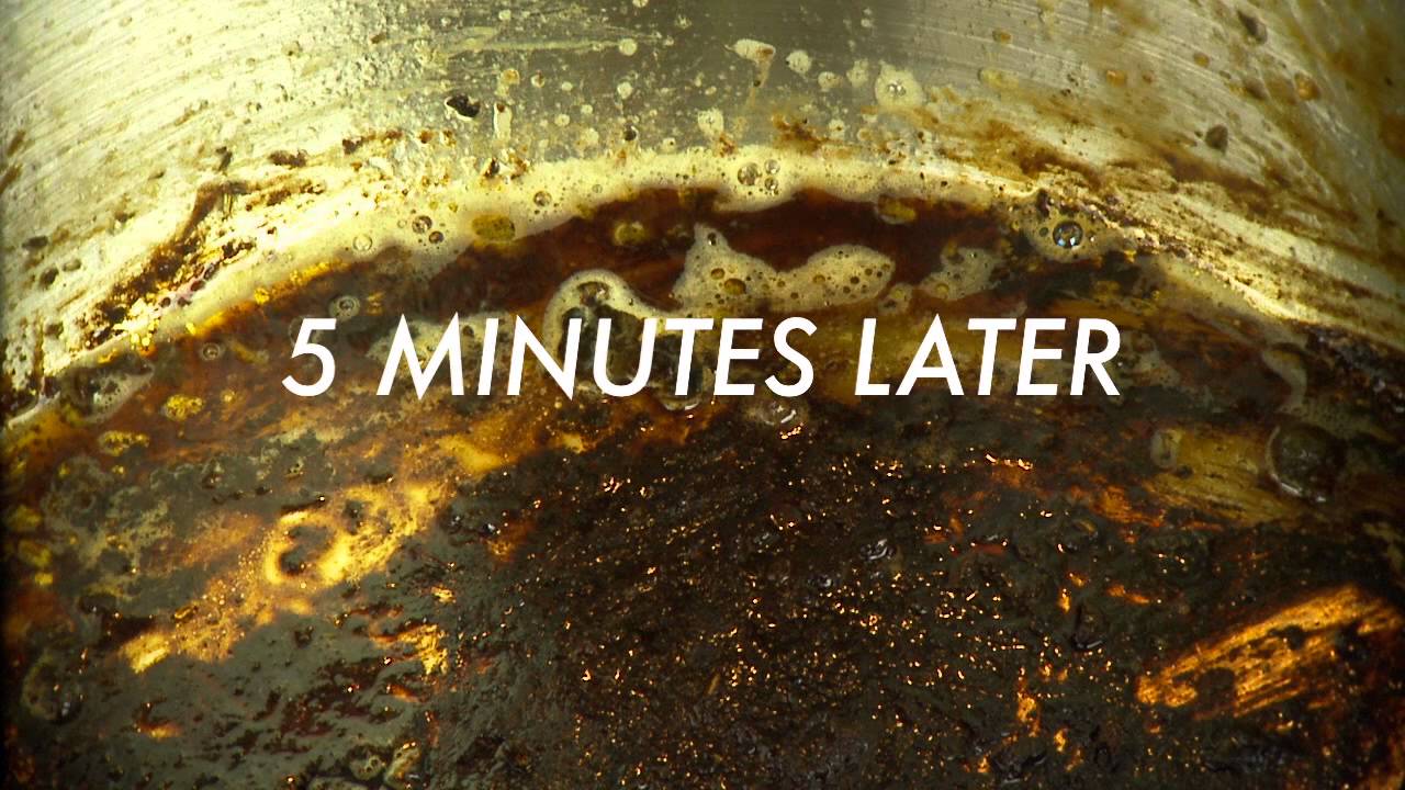 How to clean pots and pans with Kitchen Power YouTube