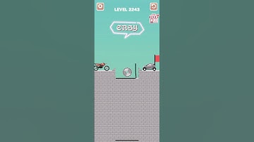 Draw bridge puzzle game level 2243 #drawing #game #Shorts