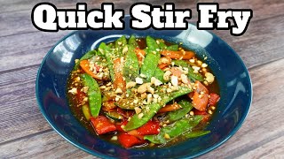 Quick &amp; Easy VEGETABLE STIR FRY - Vegan Recipe