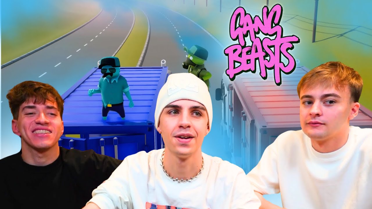 Mernuel Juega Gang Beast Con Moski y Bauleti